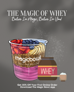 Read more about the article Whey Protein Marvels at Magic Bowl in Quincy, MA