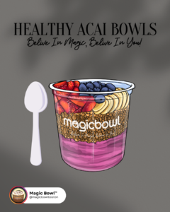 Read more about the article Healthy Eating on the Go: Tips for Incorporating Acai Bowls and Smoothies into Your Busy Lifestyle