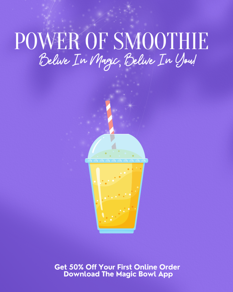 smoothie in the morning