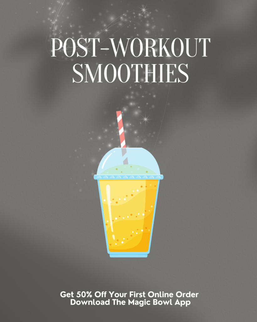 post-workout smoothies